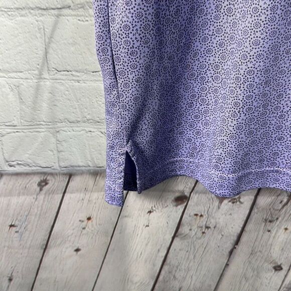 Jack Nicklaus Luxtouch Purple Geometric Golf Polo shirt size XL - Picture 4 of 7